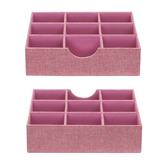 Household Essentials 9-Compartment Drawer Organizers